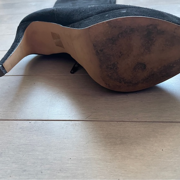 Black Suede high boots - Picture 5 of 9